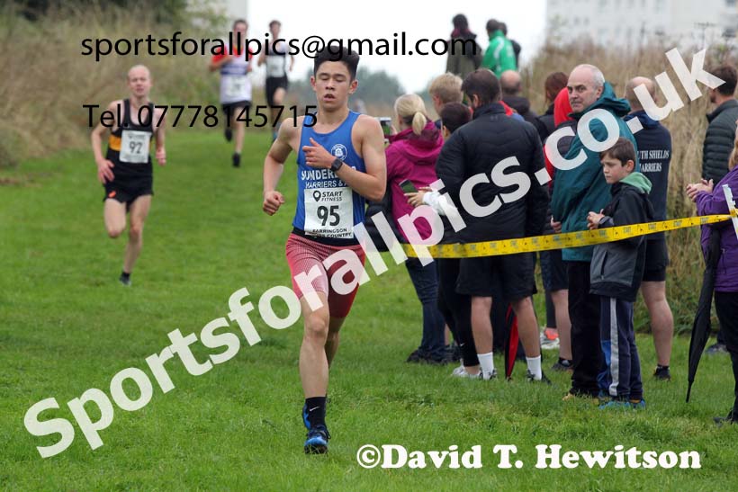 Mens and Womens under-17s, 2021 Farringdon Open Cross Country, Sunderland . Photo: David T. Hewitson/Sports for All Pics